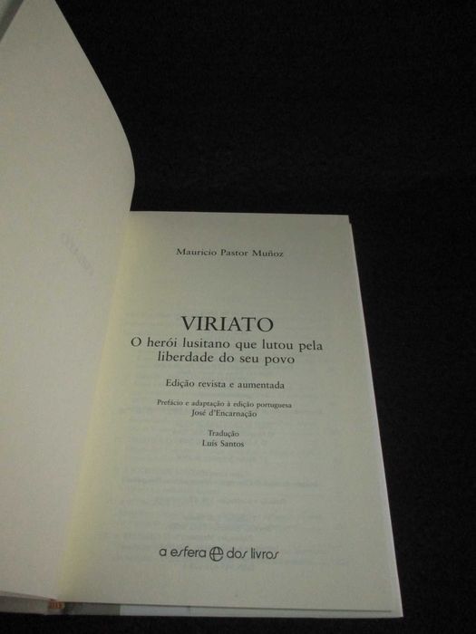 Livro Viriato Mauricio Pastor Muñoz