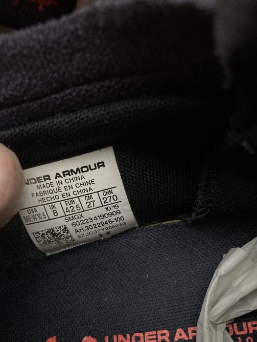 Кросівки Under Armour Fat Tire Michelin us9