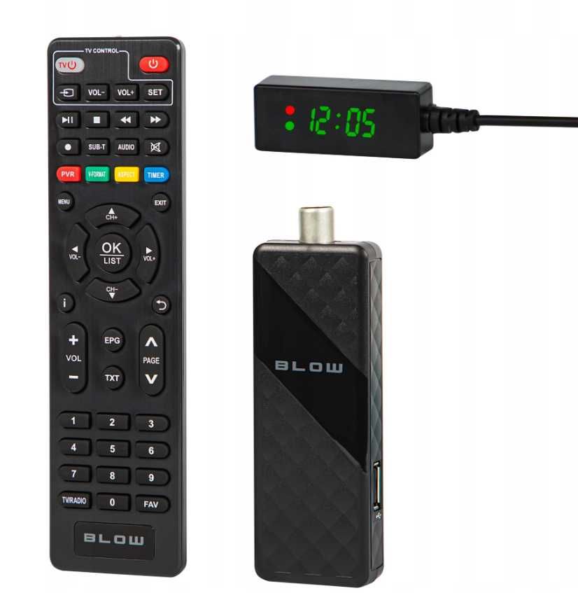Dekoder Tuner DVB-T2 Mini Stick Do Telewizora (Okazja)