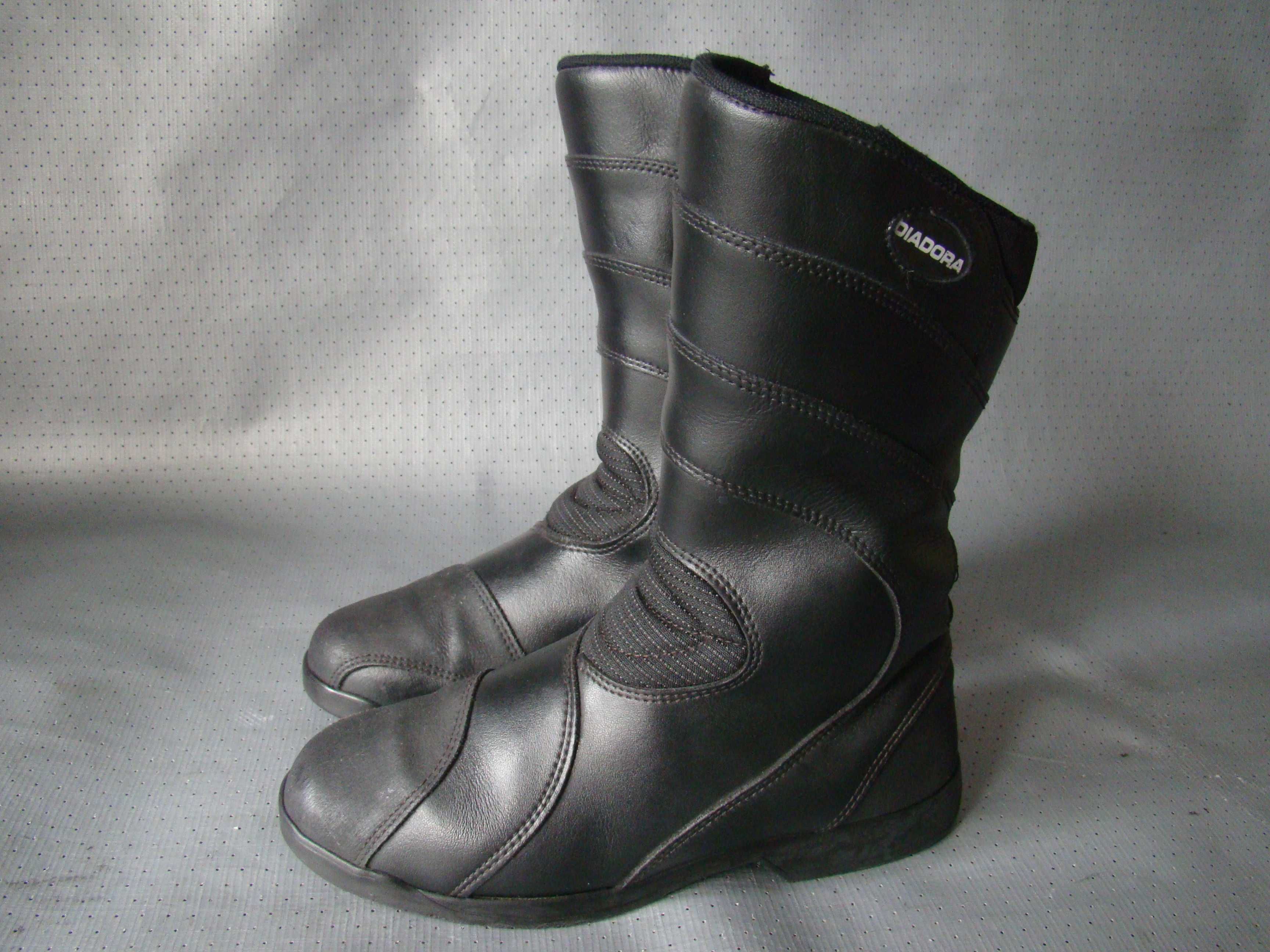 Кожаные мотоботы DIADORA GTX 37 - 38р МОТО