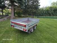 Wynajem przyczepki 250×150 Kat .B 750kg lekka