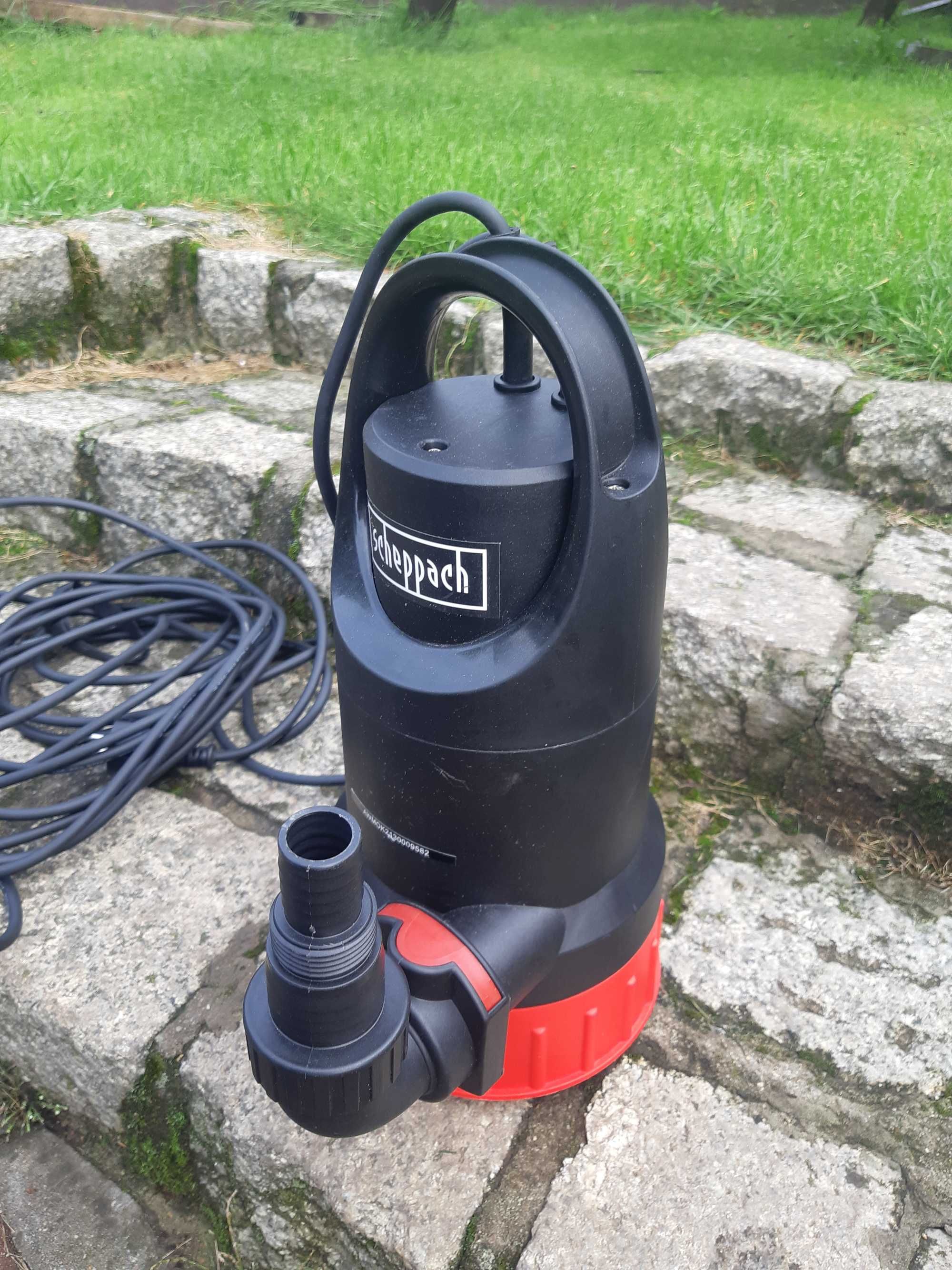 Nurek Pompa z niskiego stanu Scheppach 750 Watt 20000 l/h