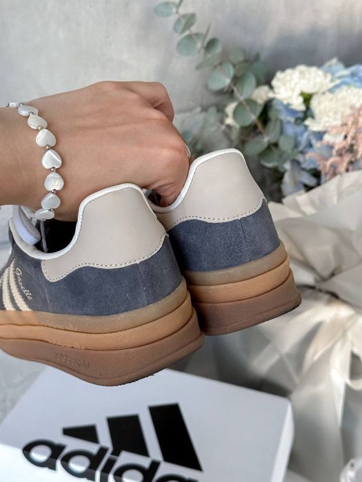 36-41 р кросівки Adidas Gazelle Bold grey