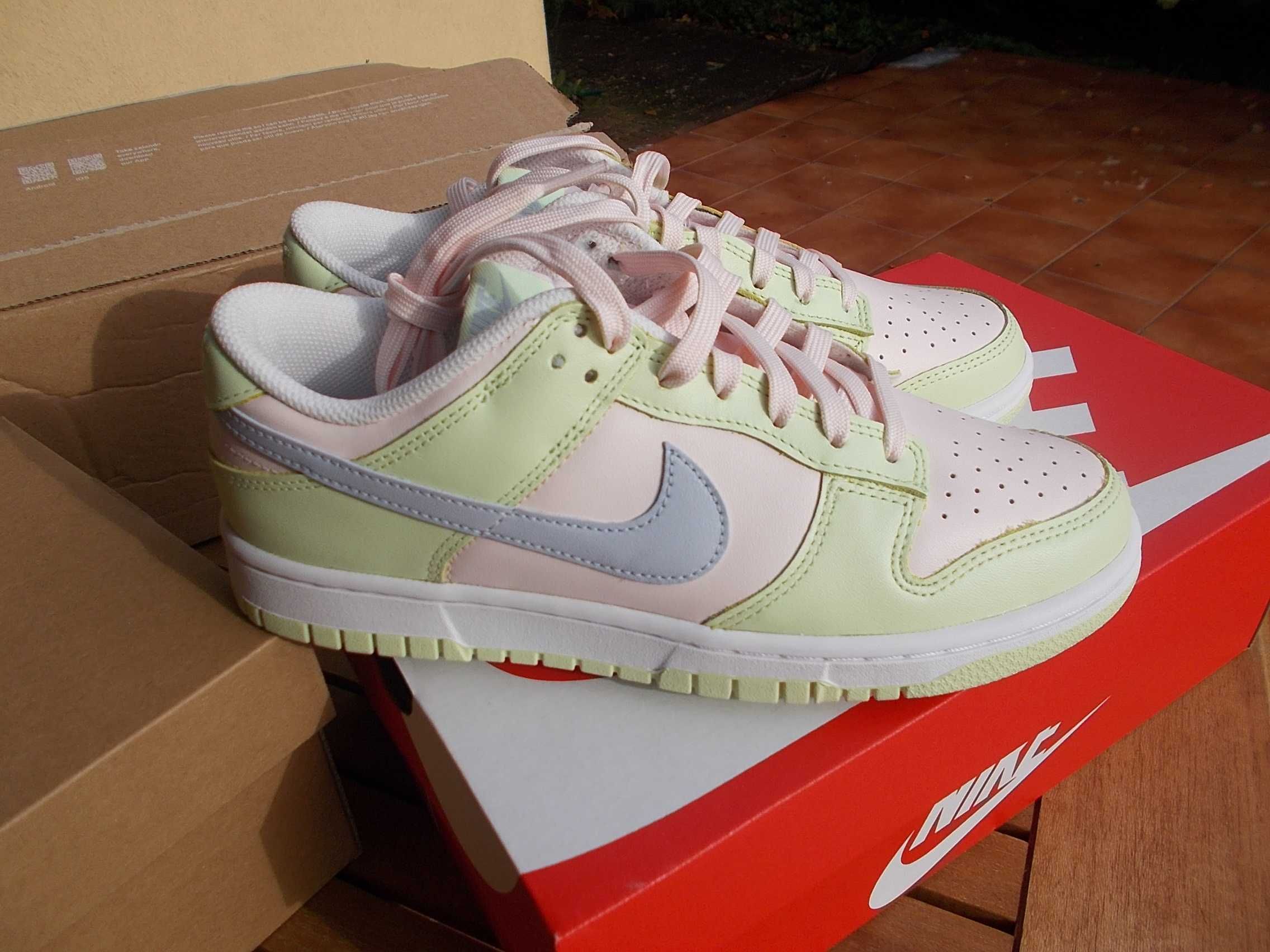 (r 40- 25,5 cm) Nike Dunk Low Lime Ice (W) DD1503,-600 Jordan