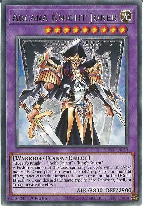 Karta YUGIOH Arcana Knight Joker