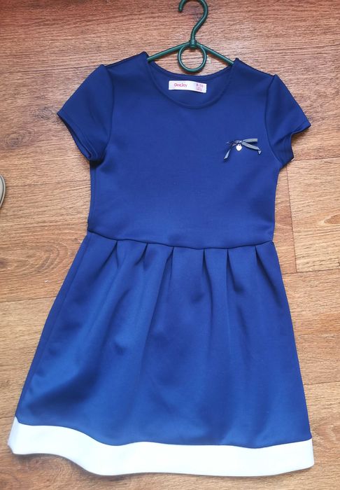 Платье школа 8-10 лет GeeJay синее