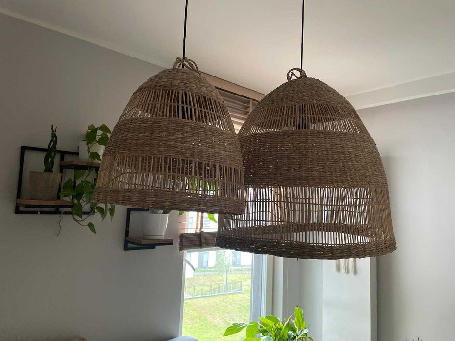 Klosz lampy boho wiszącej Torared Ikea 36cm