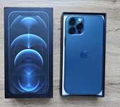 iphone 12 pro max niebieski bateria 98 %