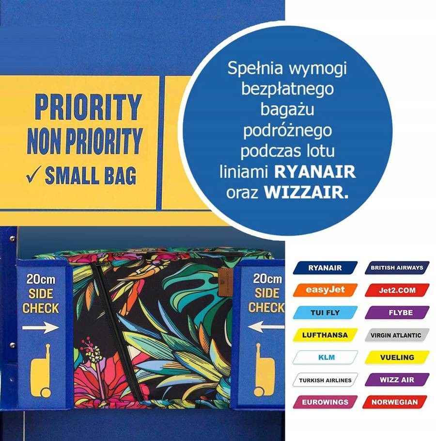 plecak-torba podróżna z uchwytem na walizkę - peterson