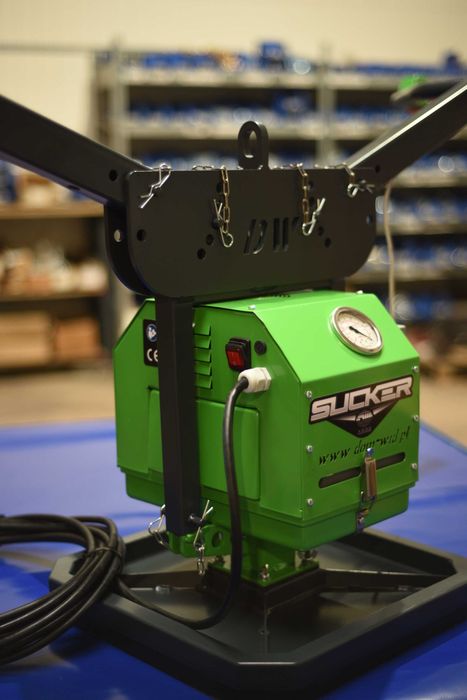 Chwytak do kostki brukowej próżniowy 230V udźwig 180KG  Dom-Wid