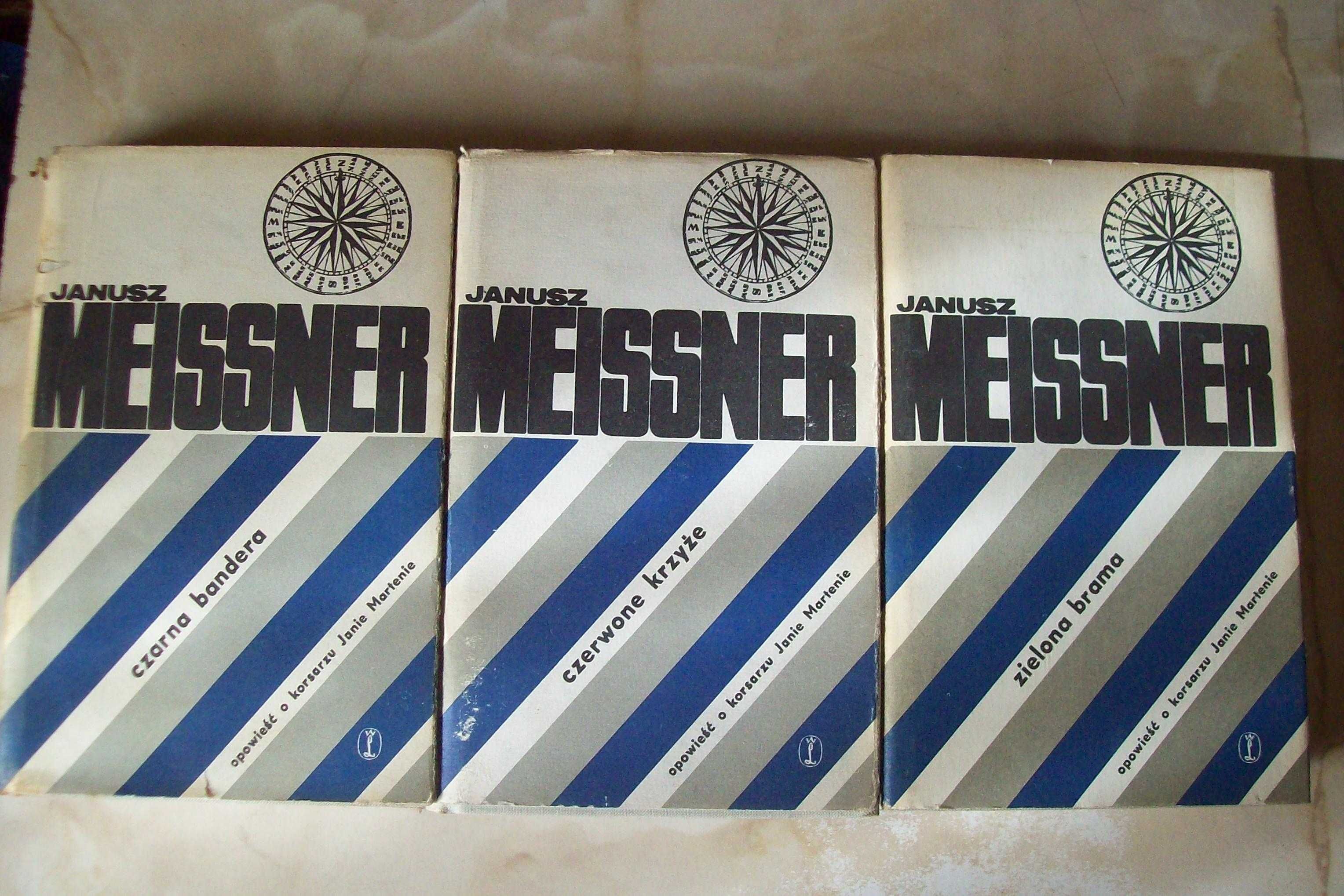 Opowieść o korsarzu Janie Martenie Meissner tom. 1-3 komplet