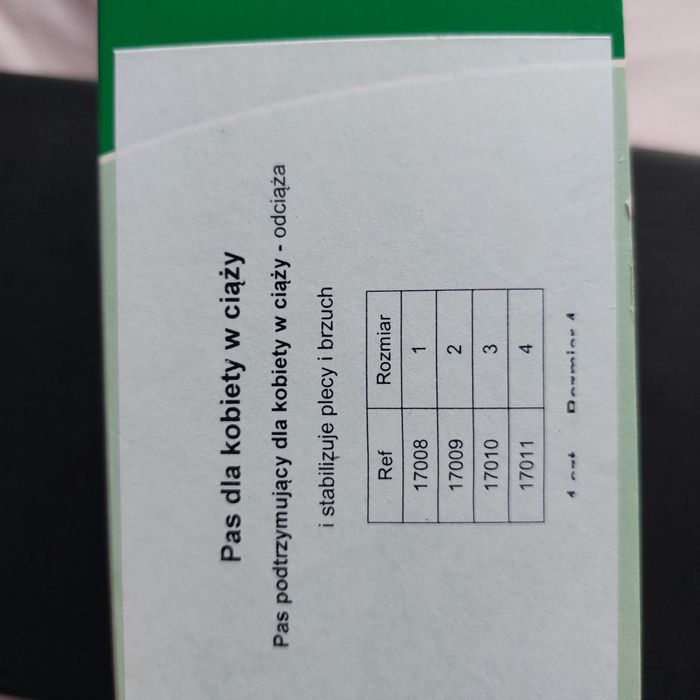 Pas dla kobiet w ciąży