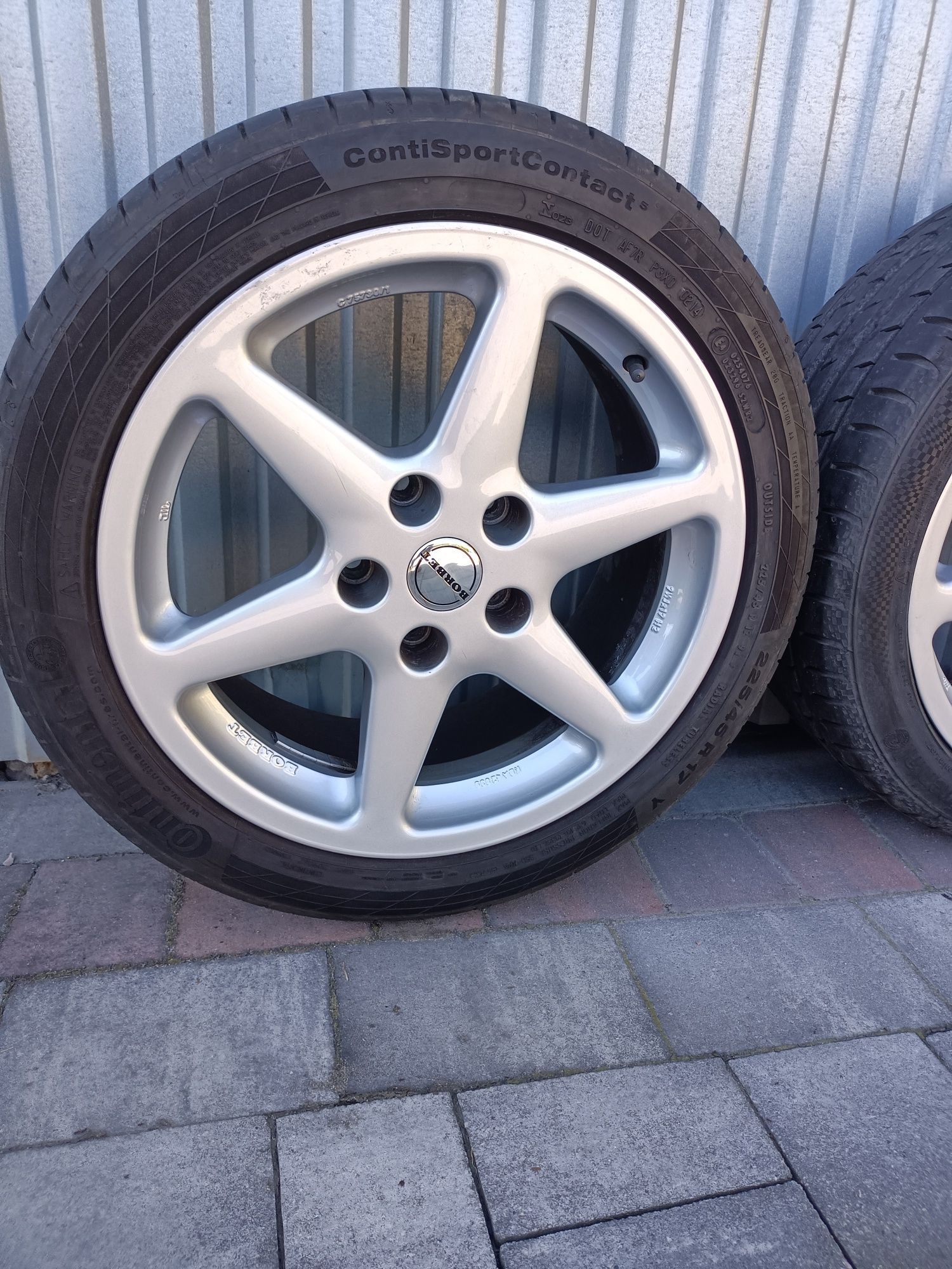 4 Alufelgi BORBETY 5x120. ET30. 7.5Jx17H2