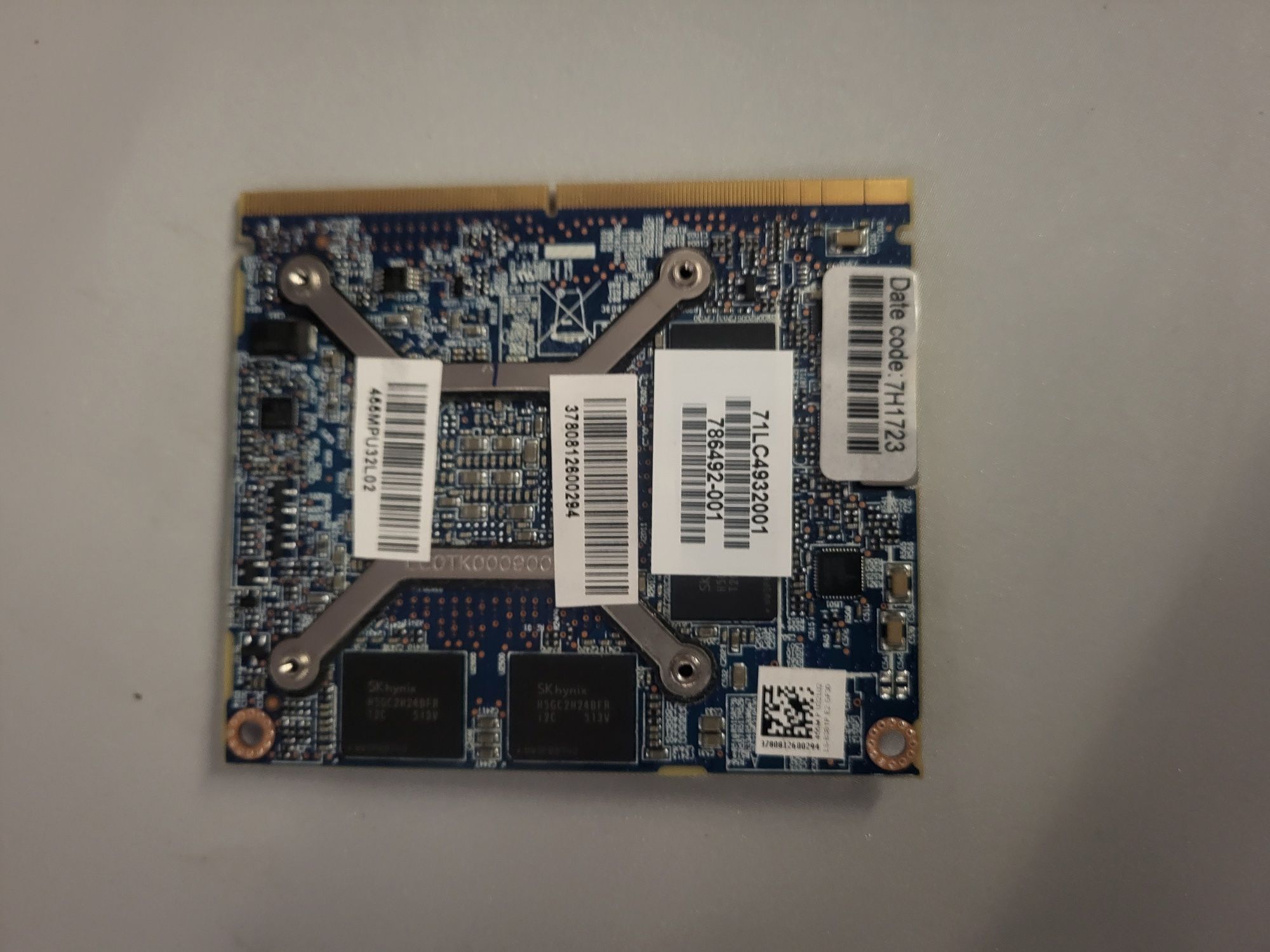 Sprzedam kartę graficzną do laptopa HP ZBOOK 15 G2.