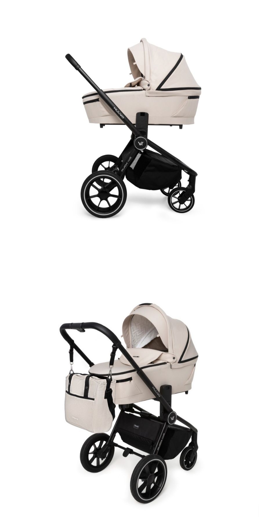 Muuvo Quick 4.0  gondola+ spacerówka
