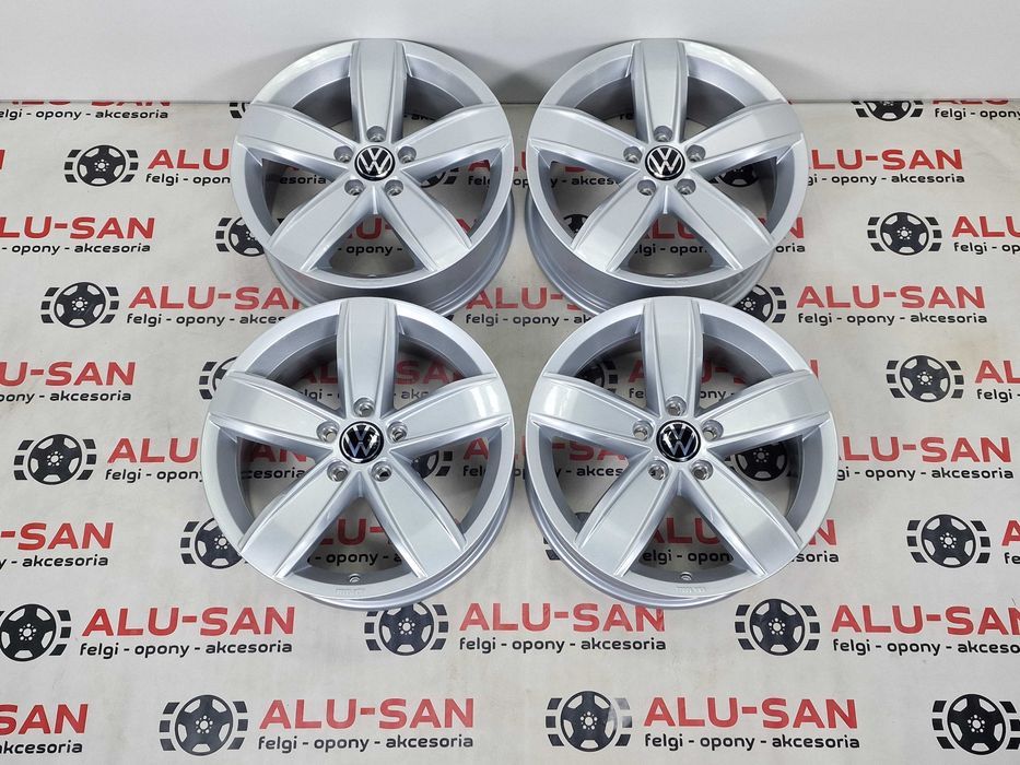 Nowe Alufelgi VW 17" 5x112 PASSAT B5 B6 B7 B8 CC SCIROCCO Srebrne