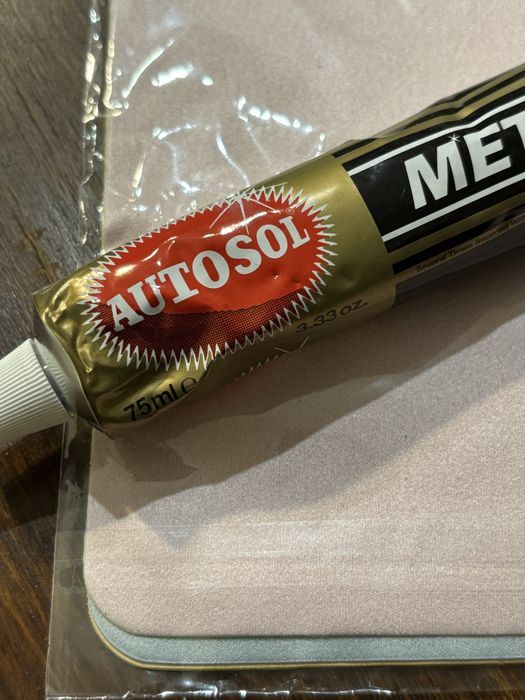 Комплект для полірування металу Autosol Metal Polish 75 мл