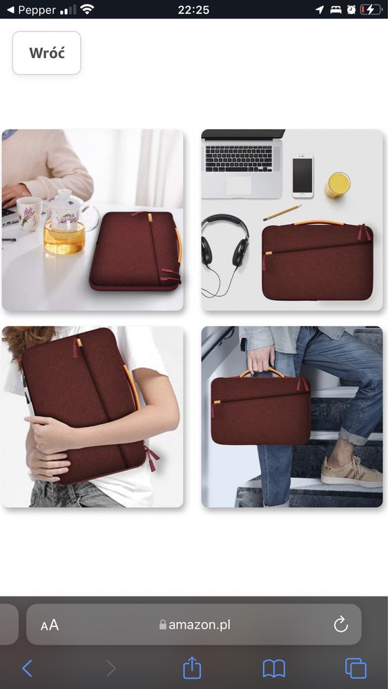JETech pokrowiec tablet laptop MacBook Apple 13,3 etui czerwony nowy