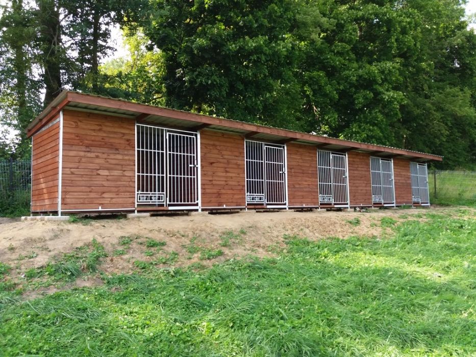 Kojec dla psa szeregowy 12m x 2m box4dog