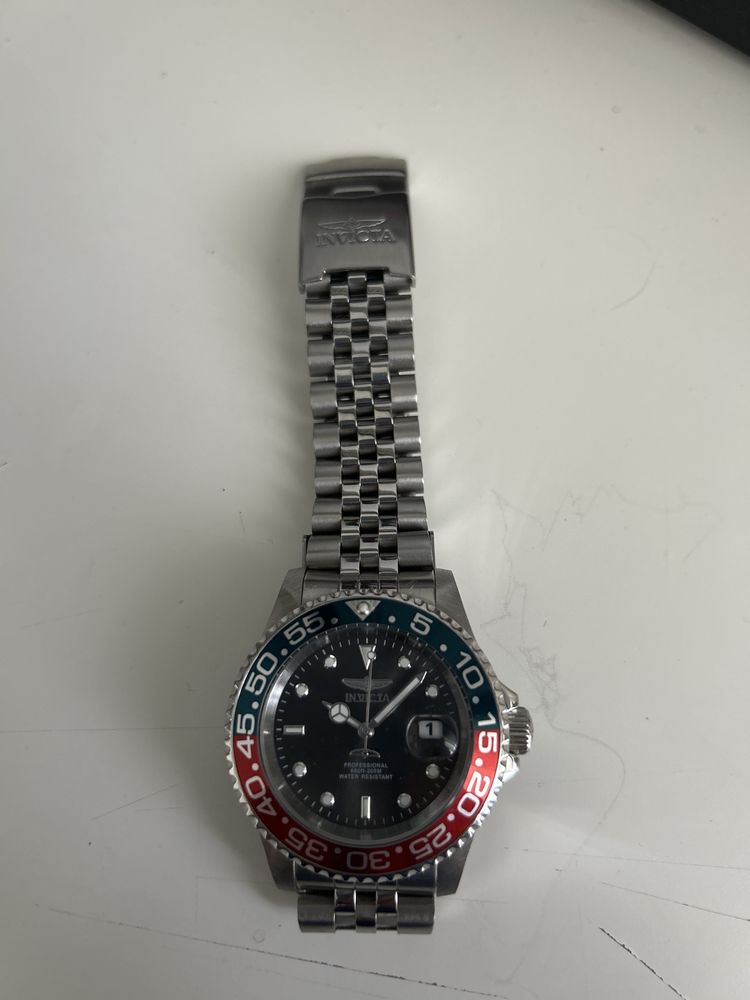 Relogio Invicta-quartz pulseira jubileu