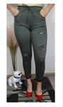 Spodnie jeansowe khaki nowe