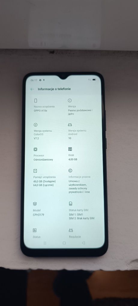 OPPO A15s Cały komplet -Super Stan!!