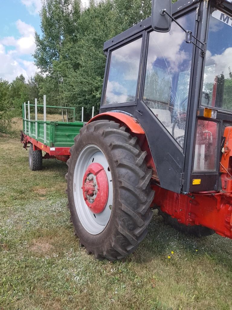 Ciągnik MTZ 50 1980r i przyczepa 1 osiowa