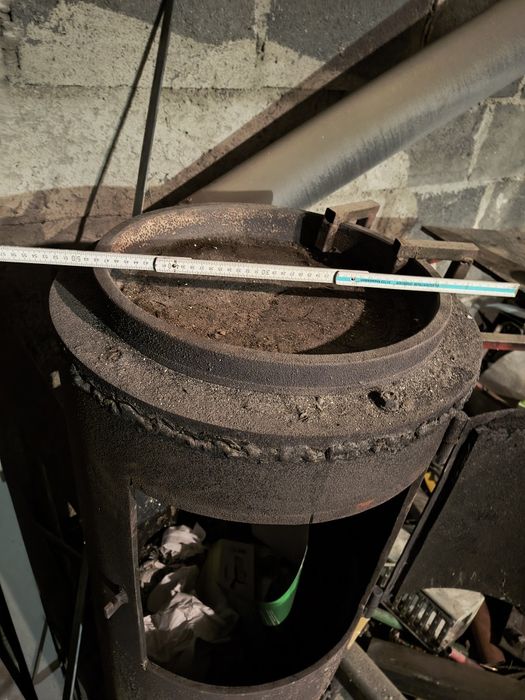 Piec do garazu typu koza