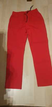 Spodnie damskie  czerwone