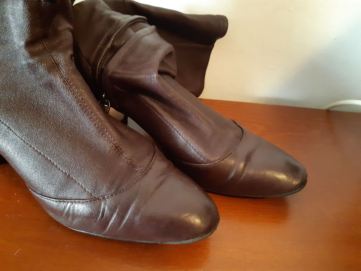 Botins de pele da Massimo Dutti