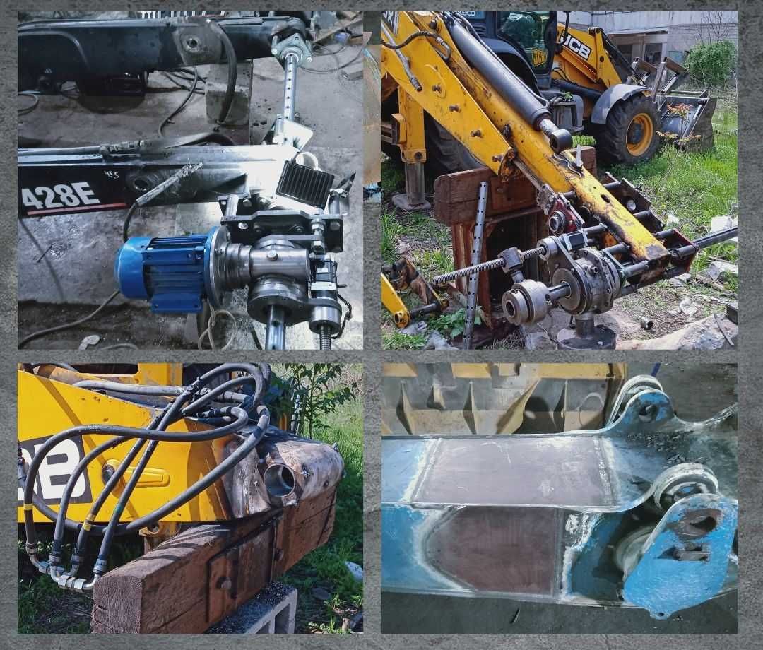 Ремонт ковшів та стріл екскаваторів і навантажувачів
