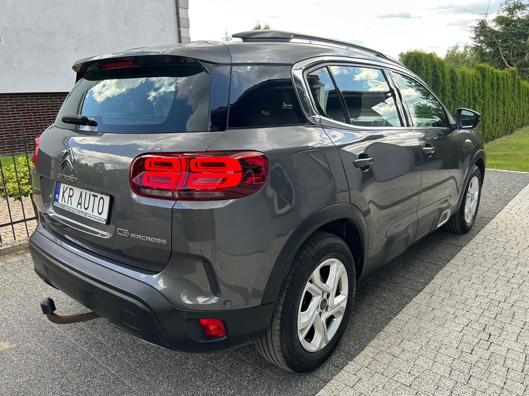 Citroën C5 Aircross 1.2 Benzyna 130KM LED Alu Klimatronik Tempomat Znaki Czujniki
