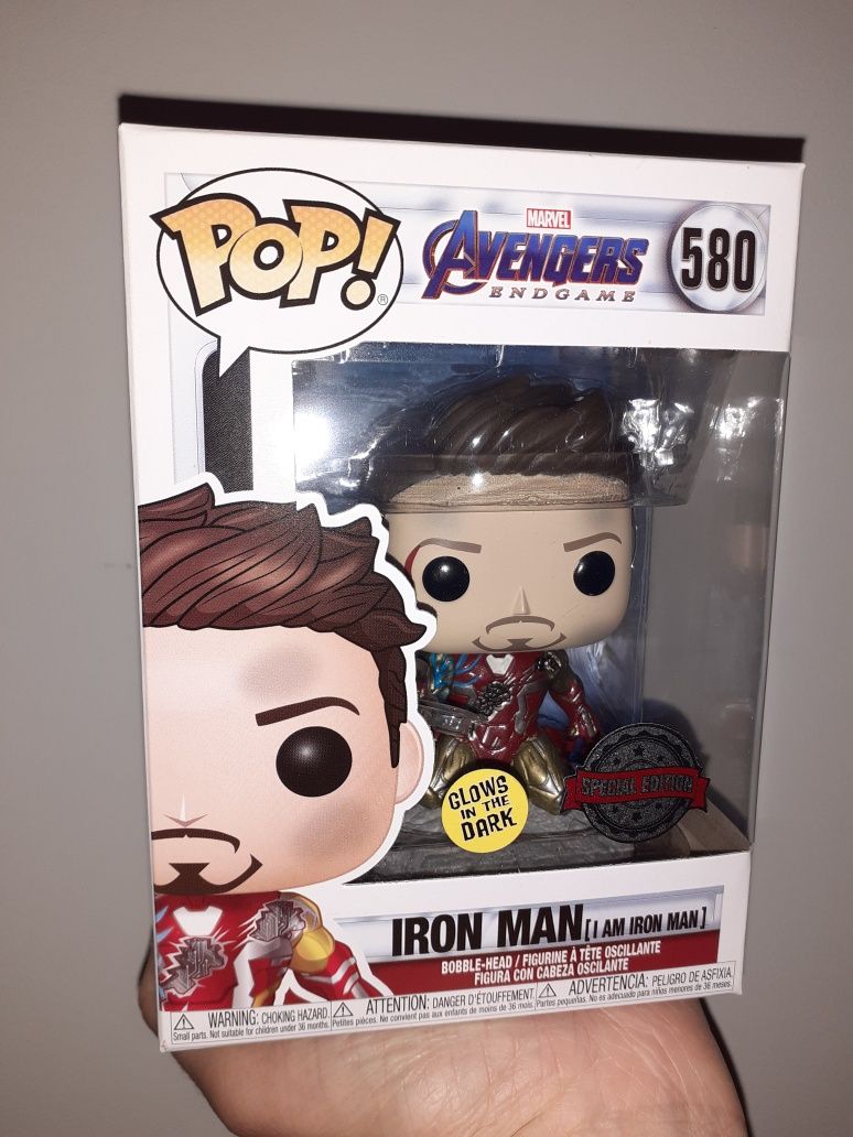 Avengers Endgame I Am Iron Man Glow Funko Exclusive