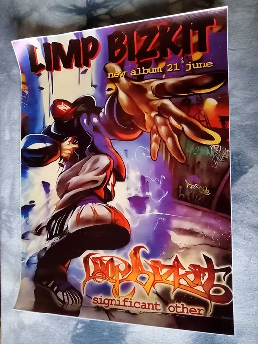 plakat zespołu muzycznego limp  bizkit