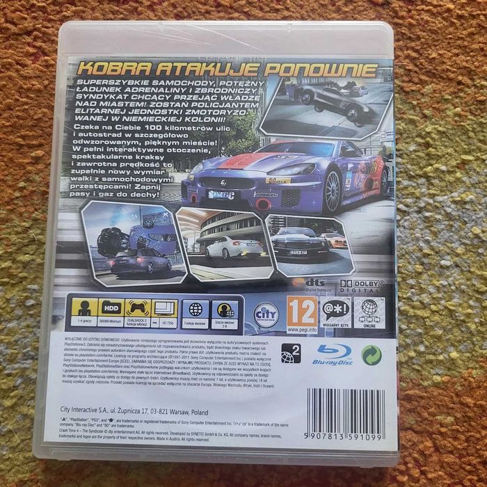 Crash Time 4 IV The Syndicate PS3 Playstation 3, Skup/Sprzedaż