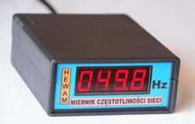 33. Miernik częstotliwości sieci 230V/1-1000Hz (agregat, falownik)