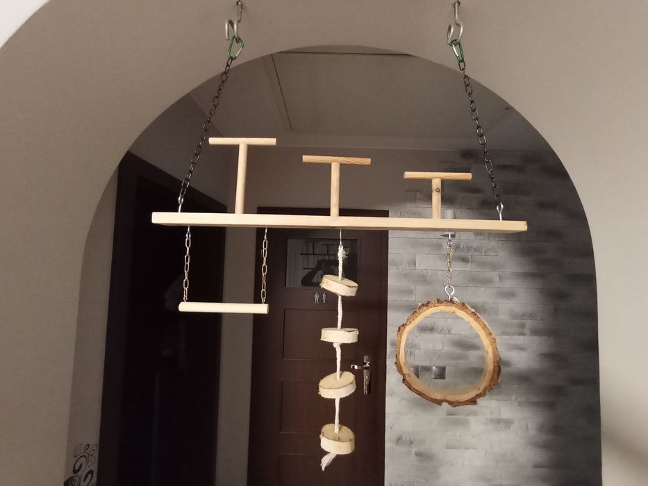 Plac zabaw dla papug