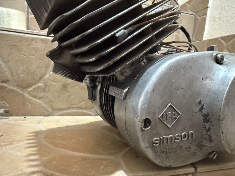 Silnik Simson S50 Schwalbe KR obraca się numery zgodne wysyłka