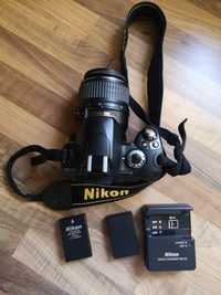 Nikon D40 e lente 18-55mm