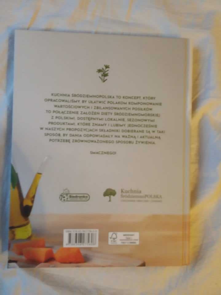 "Kuchnia Śródziemno - Polska" - nowa książka - "Biedronka".