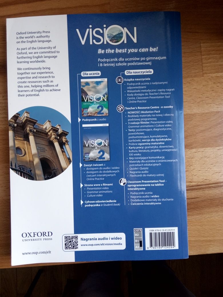 Vision Teacher's guide 2 A2/B1