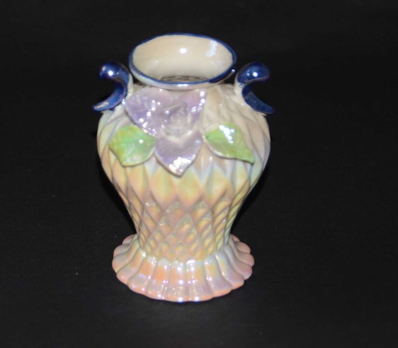 Porcelanowy mały Wazon Stylizowany na rokoko Vintage Lata 90.