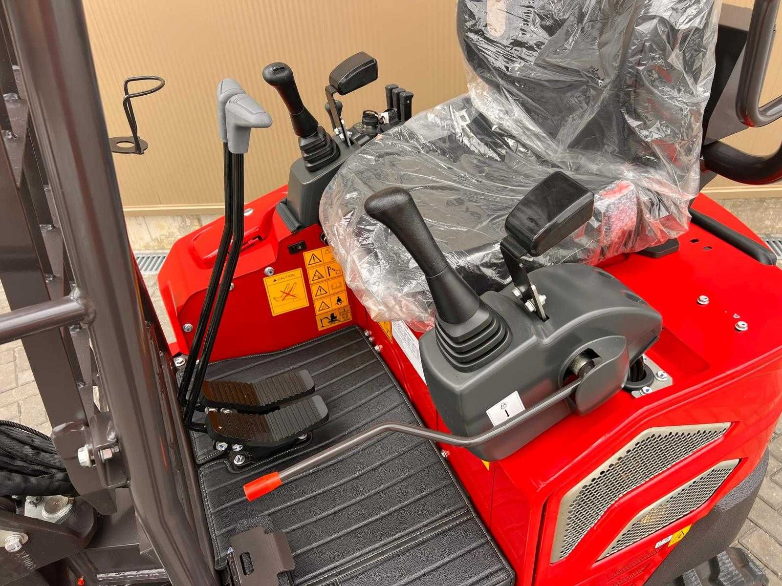 MINI GIRATORIA RHINOCEROS XN25 2500KG motor Kubota