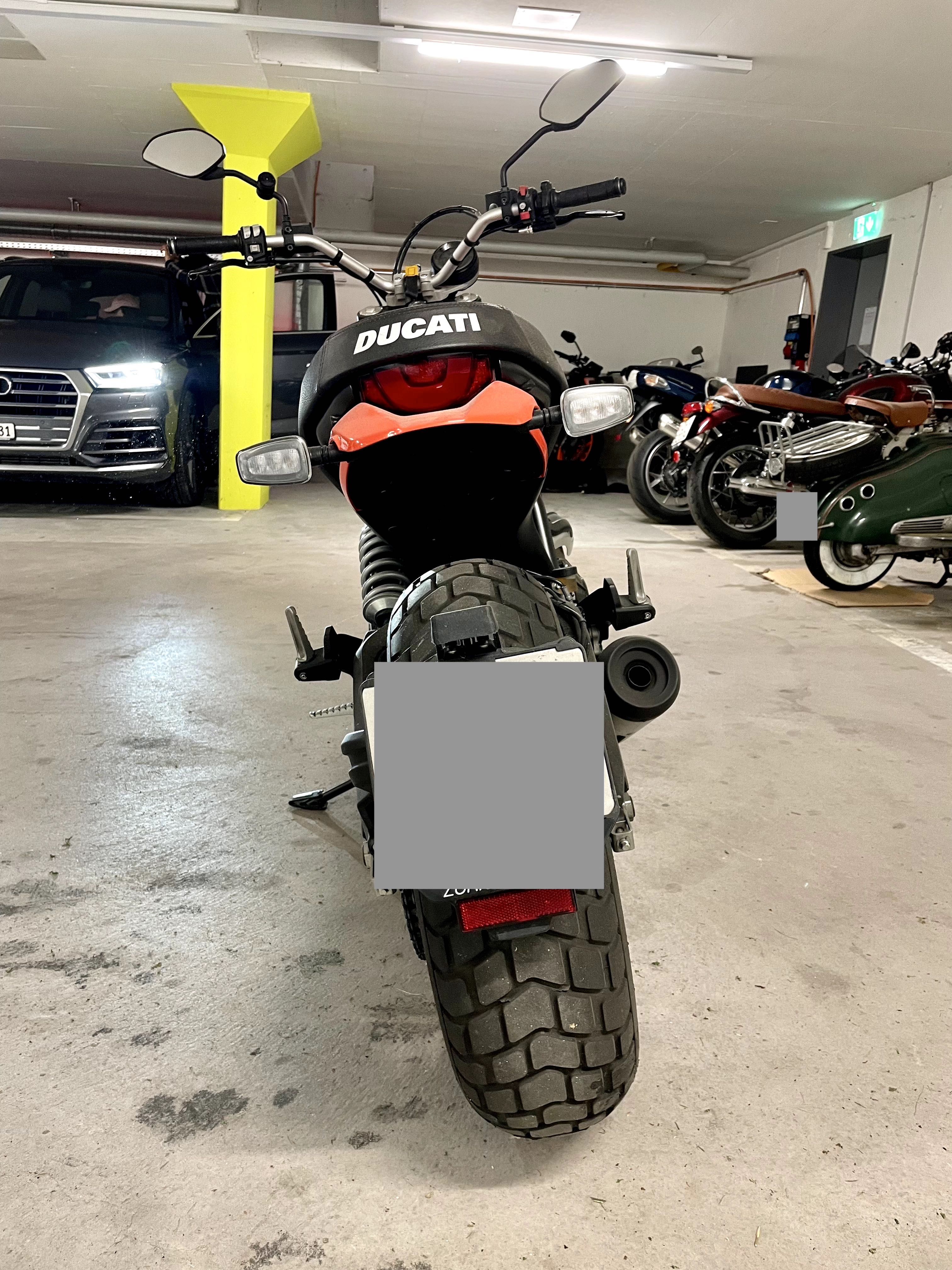 Ducati Scrambler Icon 800 – 2019 – 3200 km – Tangerine – Impecável