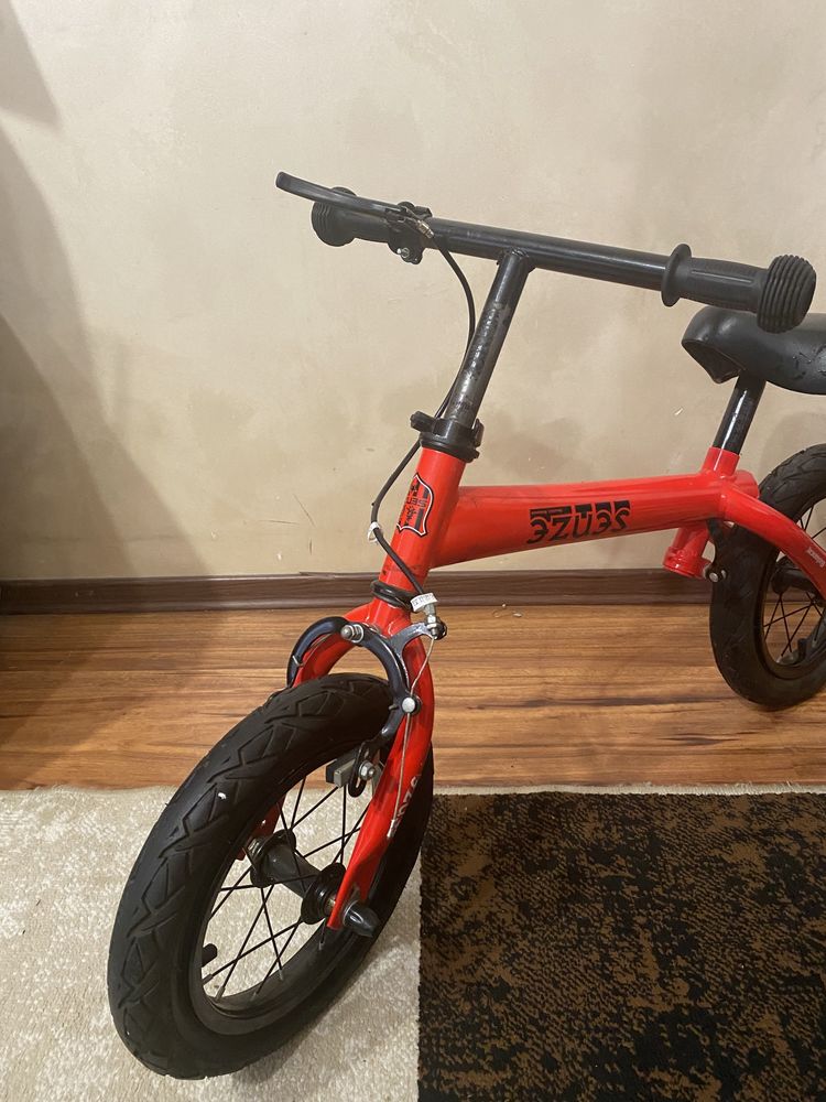 Дитячий червоний велобіг Senze від 3 років