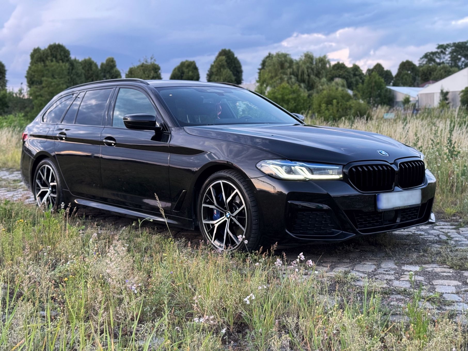 BMW Seria 5 BMW G31 LCI 530d Xdrive Mpak Skrętna tylna oś