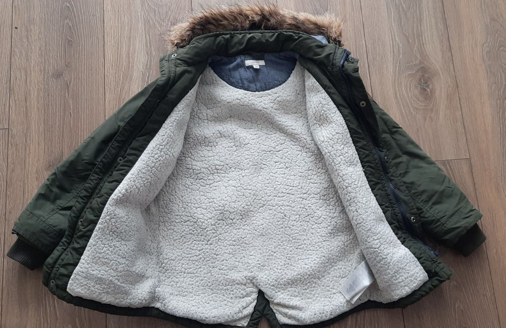 Kurtka parka zimowa 128