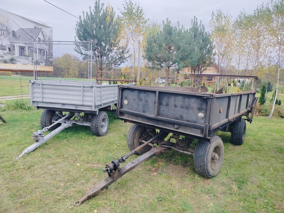 Rozrzutnik obornika dwu, jedno osiowy stan bdb