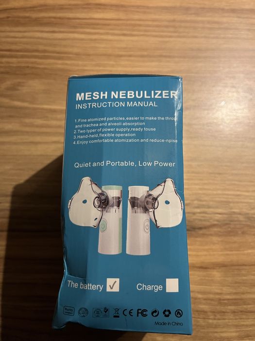 Inhalator na akumulatorki