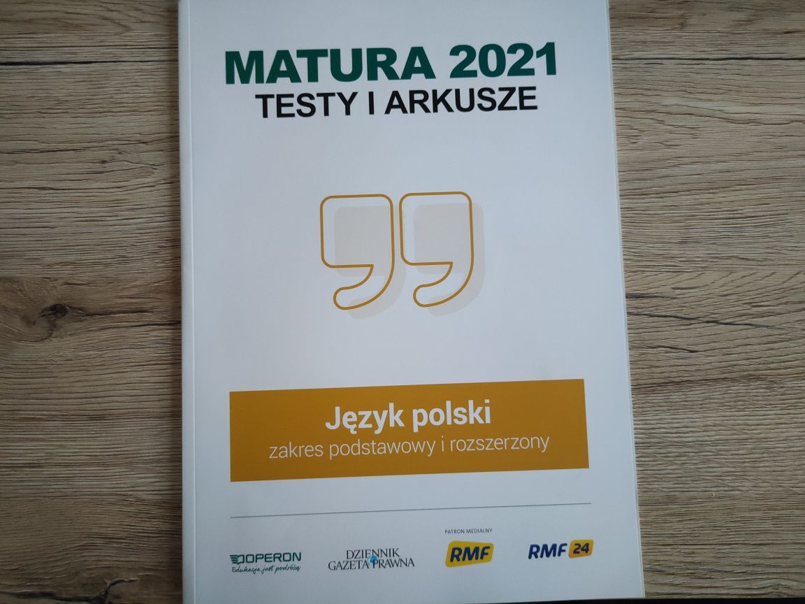 Matura testy i arkusze z matematyki i języka polskiego - Operon.